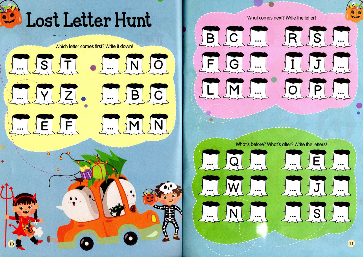 Preschool Activity Series (Number Fun / Learn to Write / Trace and Write)