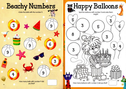 Preschool Activity Series (Number Fun / Learn to Write / Trace and Write)