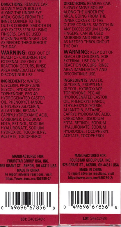 b.pure Restore Antioxidants Serum Under Eye Roller 2-Pack, 1.0 fl. oz