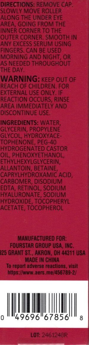 b.pure Eye Roller 3-Pack: Antioxidant, Hyaluronic Acid & Caffeine, 1.5 fl. oz.