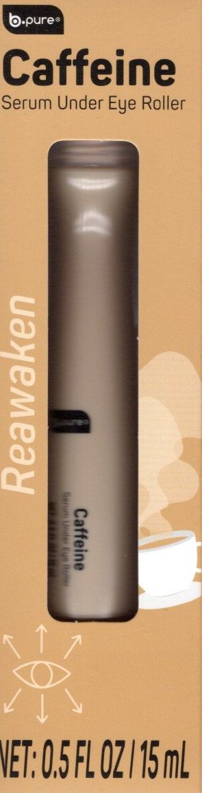b.pure Eye Roller 3-Pack: Antioxidant, Hyaluronic Acid & Caffeine, 1.5 fl. oz.