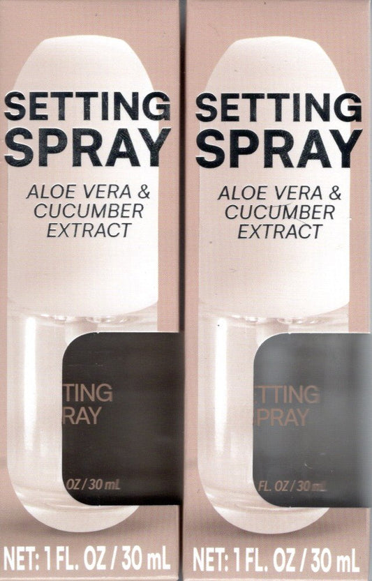 Setting Spray Aloe Vera & Cucumber Extract 2-Pack, 2.0 fl. oz.