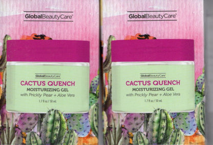 Global Beauty Care Cactus Quench Moisturizing Gel 2-Pack, 3.4 fl. oz.
