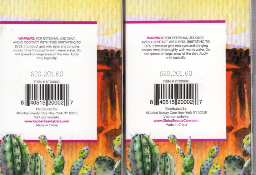 Global Beauty Care Cactus Quench Moisturizing Gel 2-Pack, 3.4 fl. oz.