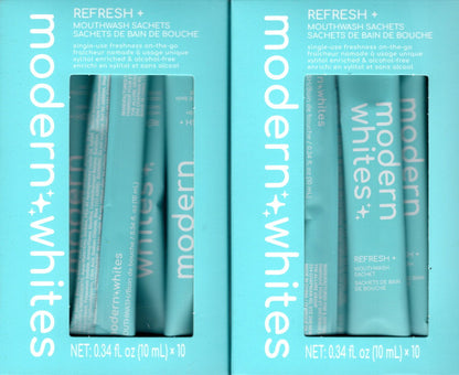 modern+whites Refresh+ Mouthwash Sachets 2-Pack, 6.8 fl. oz.