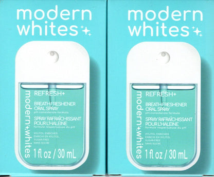modern+whites Refresh+ Breath Freshener Oral Spray 2-Pack, 2.0 fl. oz.