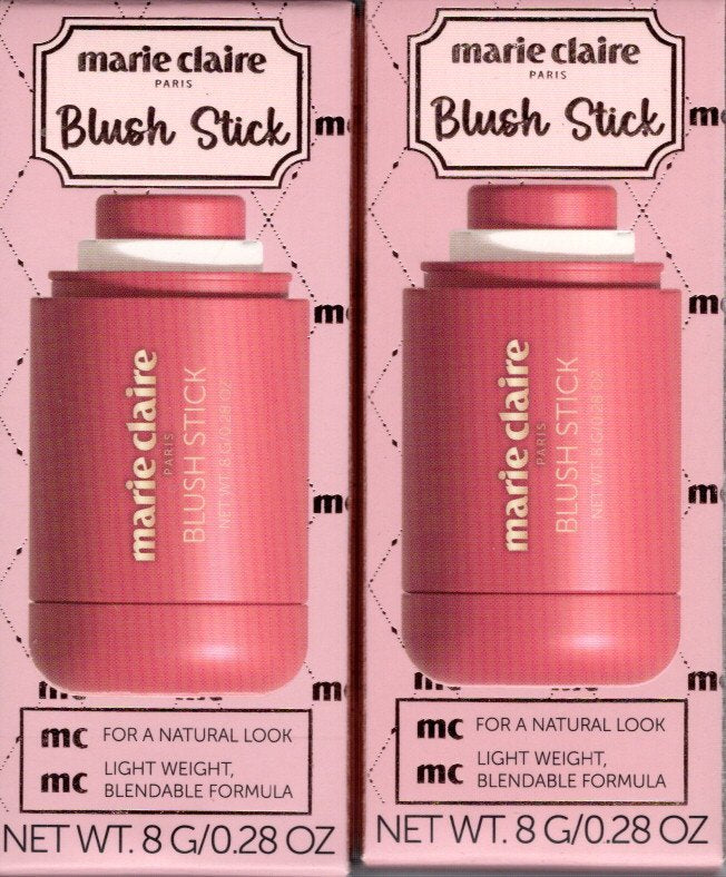 marie claire Paris Blush Stick 2-Pack, 0.56 oz. (Soft Mauve)