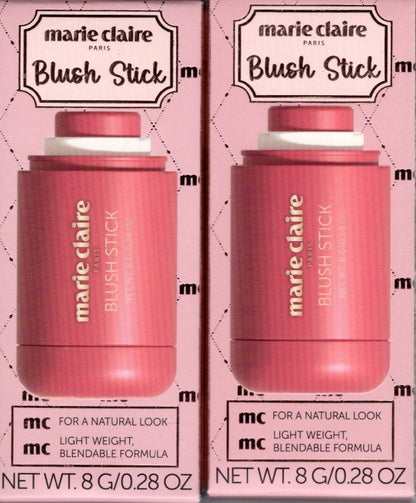 marie claire Paris Blush Stick 2-Pack, 0.56 oz. (Soft Mauve)