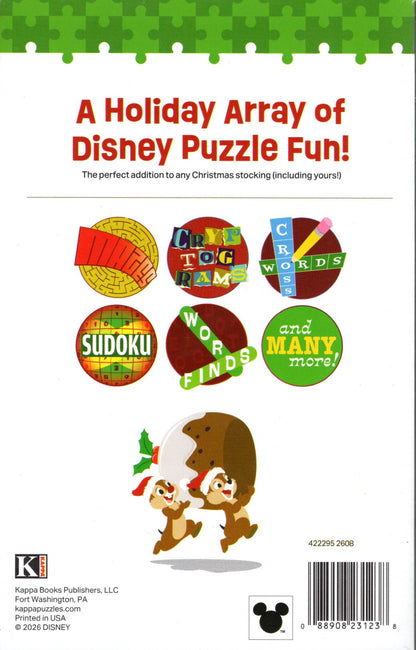 Kappa Disney Christmas & The Nightmare Before Christmas Puzzle Books 2-Pack