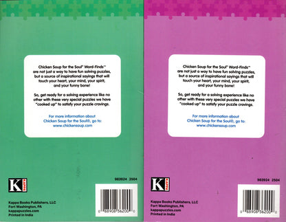 Chicken Soup for the Soul Inspirational Word-Finds Vol 300 - 301 Pocket Size
