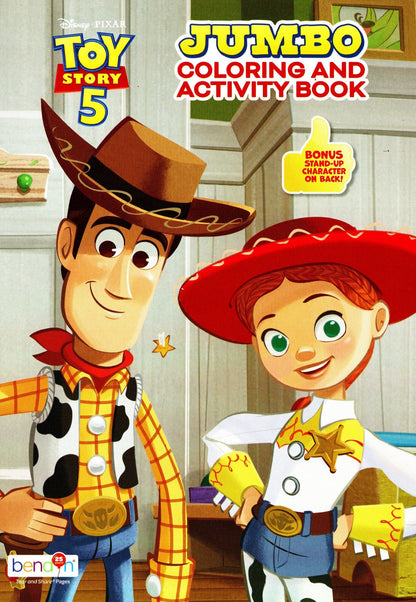 Disney Pixar Toy Story 5 Jumbo Coloring and Activity Book