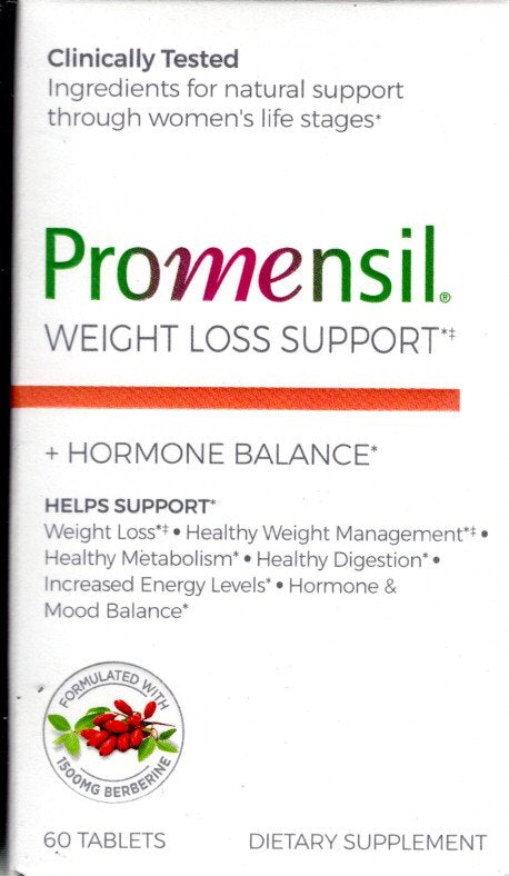 Promensil Weight Loss Support + Hormone Balance Dietary Supplement, 60 Tablets