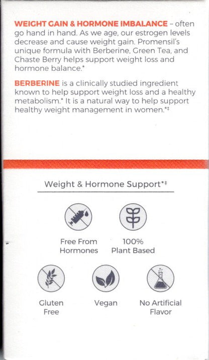 Promensil Weight Loss Support + Hormone Balance Dietary Supplement, 60 Tablets