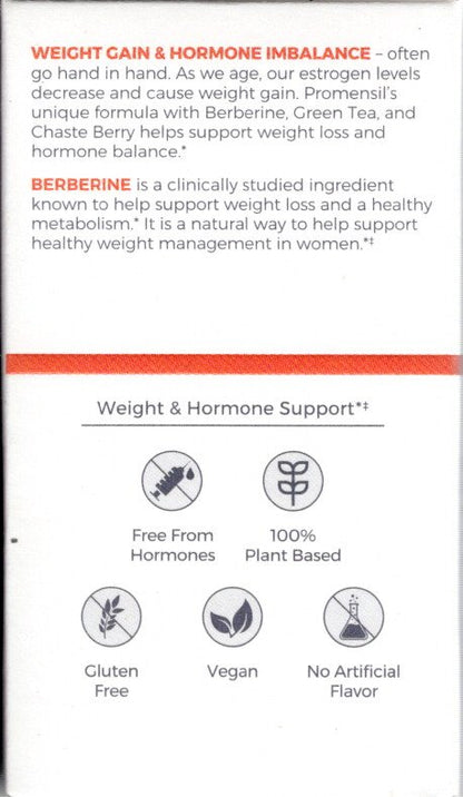 Promensil Weight Loss Support + Hormone Balance Dietary Supplement, 60 Tablets