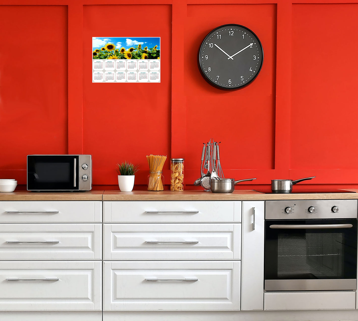 2026 Peel & Stick Calendar - Today is my Lucky Day - Removable, Repositionable - 034 (9"x 6")