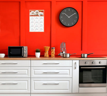 2026 Peel & Stick Calendar - Today is my Lucky Day Removable - Dogs 022 (12"x 8")