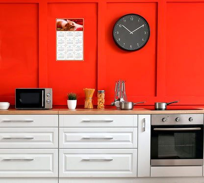 2026 Peel & Stick Calendar - Today is my Lucky Day Removable - Cat 07 (9"x 6")