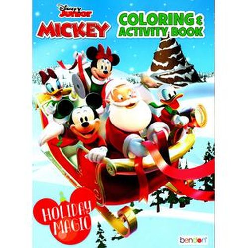 Disney Junior Mickey - Christmas Edition Holiday - Coloring & Activity Book - Holiday Magic