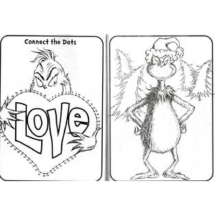 Grinch - Christmas Holiday Jumbo Coloring and Activity Books (Set of 4 Books)