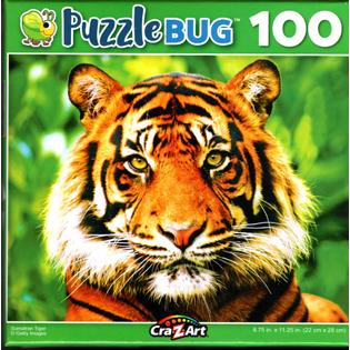 Sumatran Tiger - 100 Pieces Jigsaw Puzzle