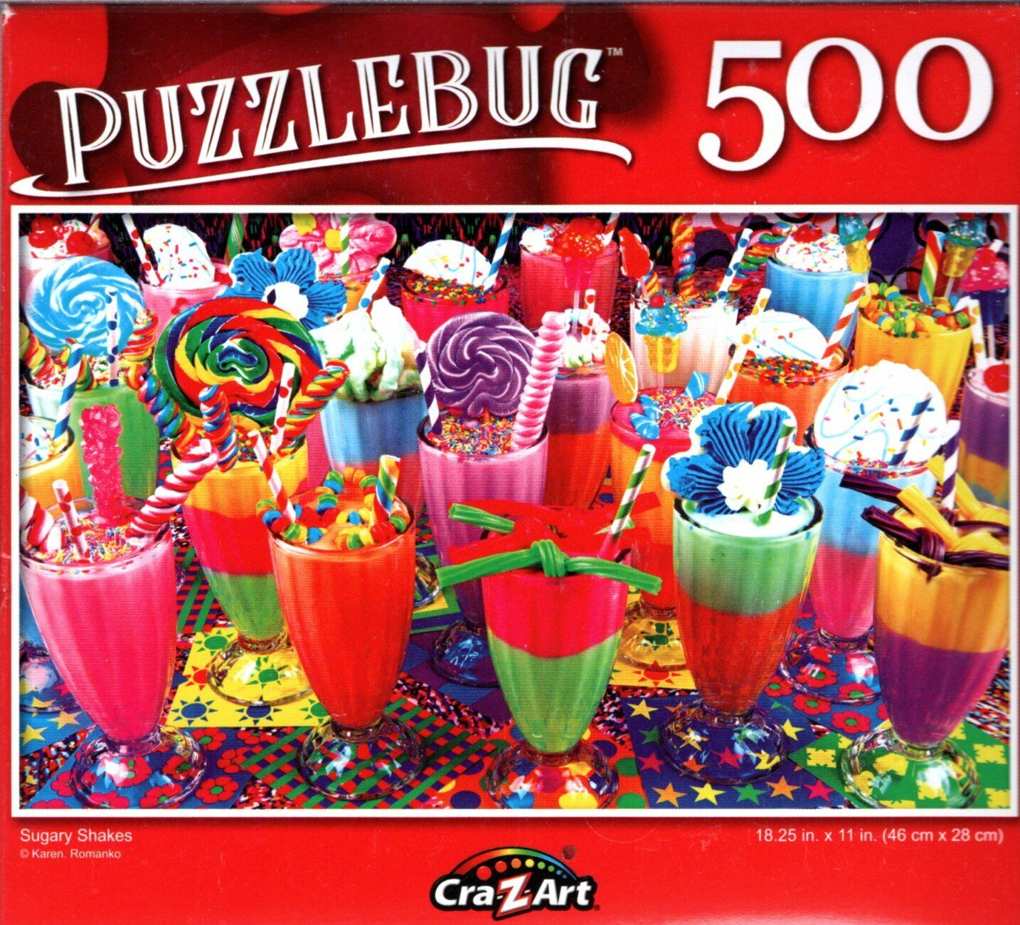 Sugary Shakes - 500 Pieces Jigsaw Puzzle