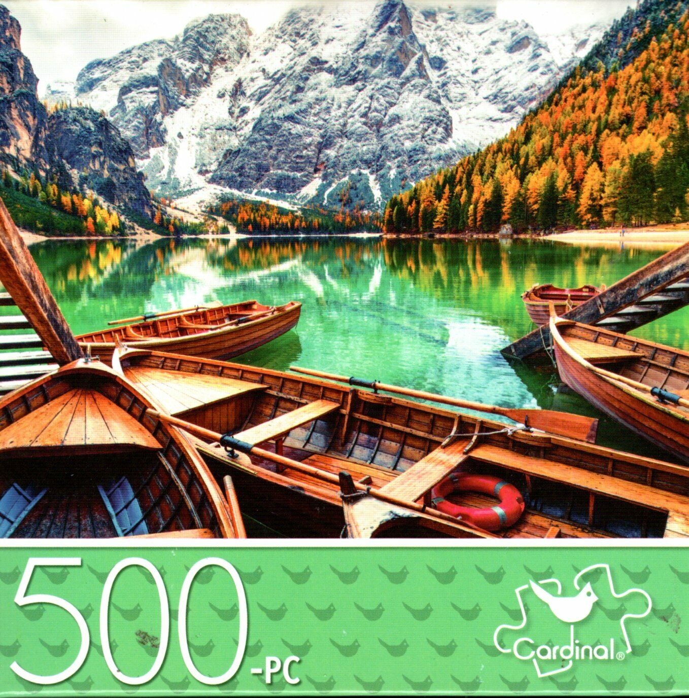 Boats on Lake - 500 Piece Jigsaw Puzzle