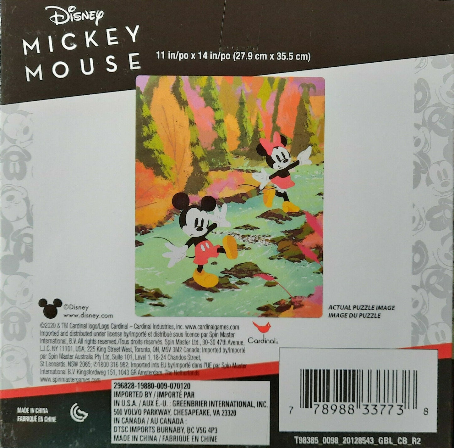 Disney Mickey Mouse - 500 Pieces Jigsaw Puzzle