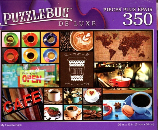 My Favorite Drink - 350 Pieces Deluxe Jigsaw Puzzle