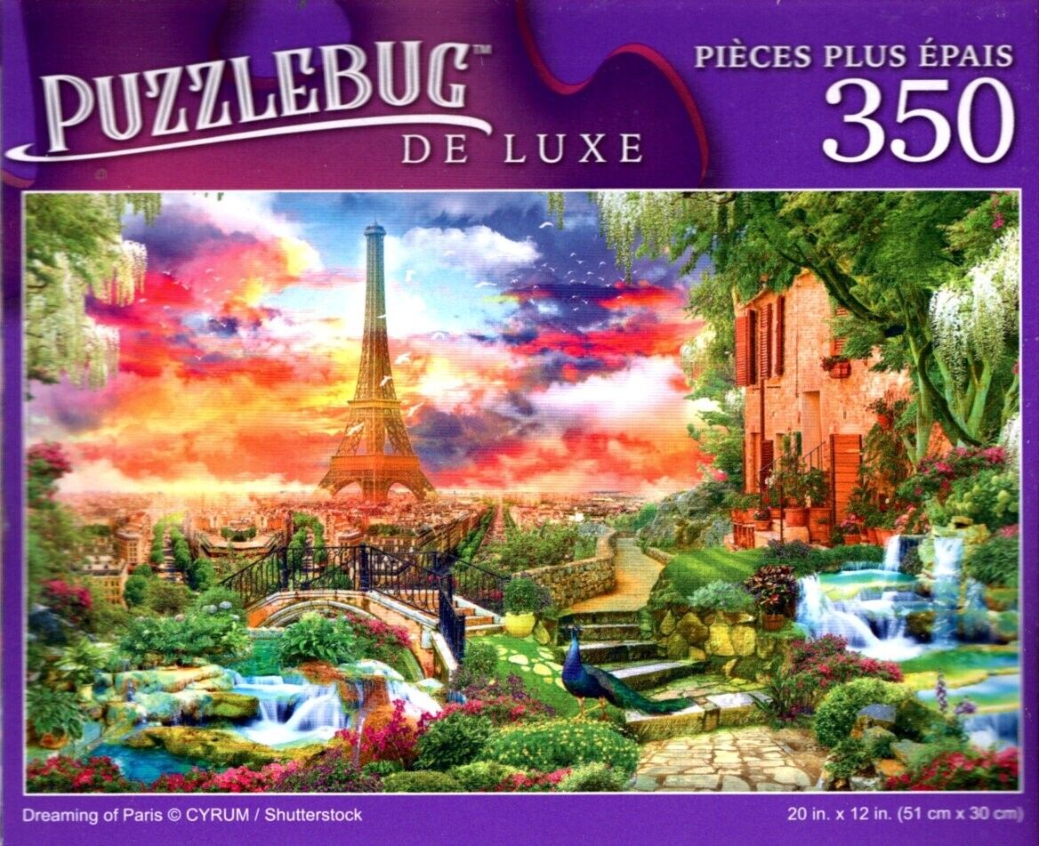 Dreaming of Paris - 350 Pieces Deluxe Jigsaw Puzzle