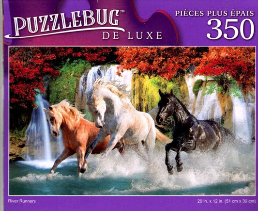 River Runners - 350 Pieces Deluxe Jigsaw Puzzle