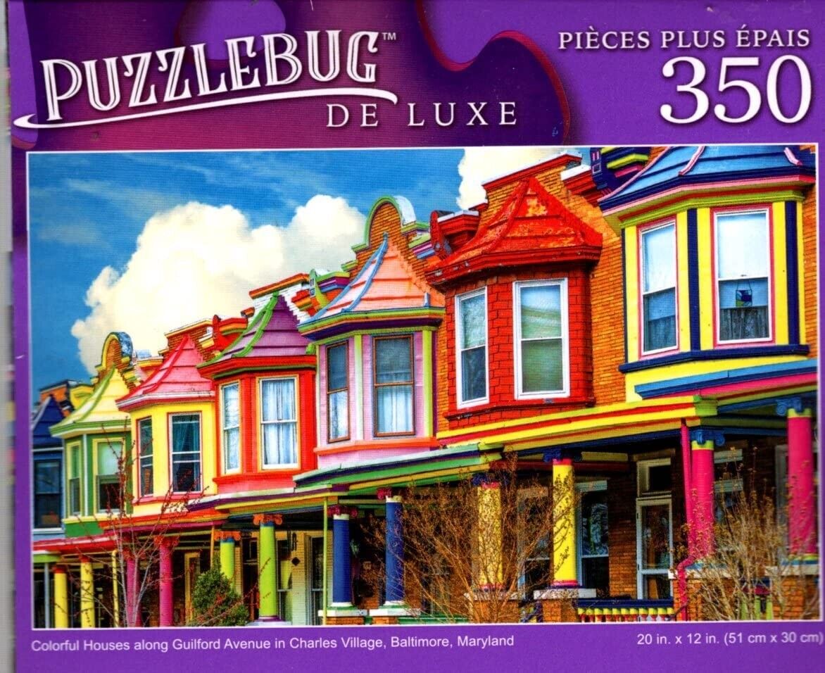 Avenue in Charles Village, Baltimore, Maryland - 350 Jigsaw Puzzle