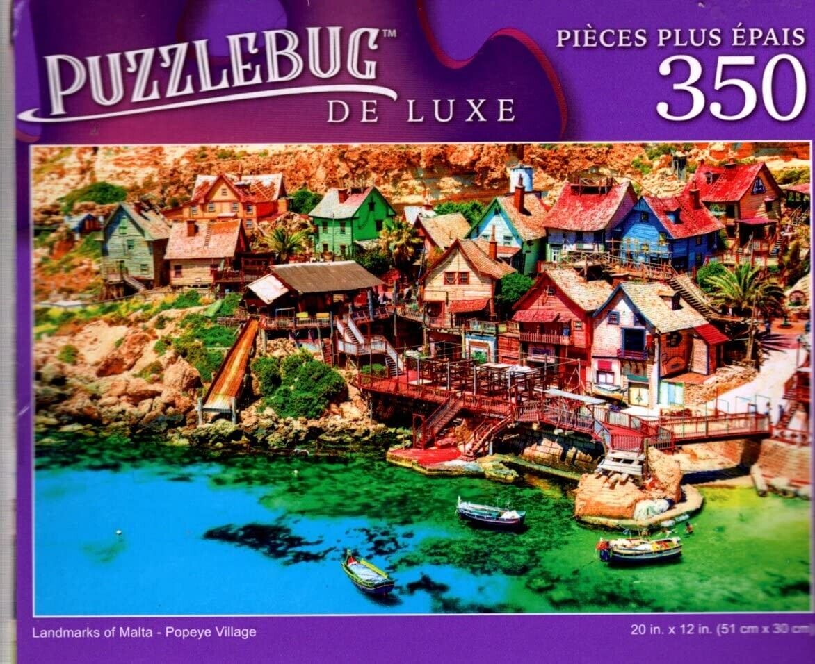 Landmarks of Malta - 350 Pieces Deluxe Jigsaw Puzzle