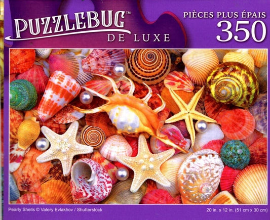 Pearly Shells - 350 Pieces Deluxe Jigsaw Puzzle