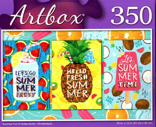 Summer Fun - 350 Pieces Jigsaw Puzzle