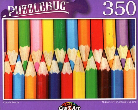 Colorful Pencils - 350 Pieces Jigsaw Puzzle