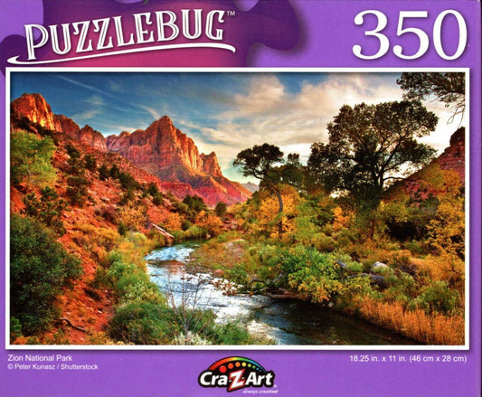 Zion National Park - 350 Pieces Jigsaw Puzzle