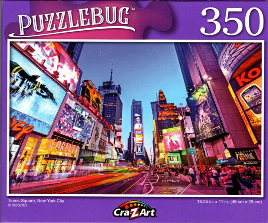 Time Square, New York City - 350 Pieces Jigsaw Puzzle