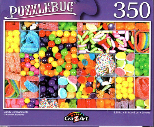 Candy Compartments - 350 Pieces Jigsaw Puzzle