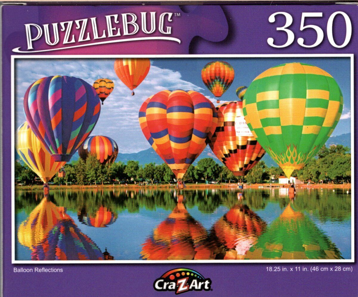 Balloon Reflections - 350 Pieces Jigsaw Puzzle