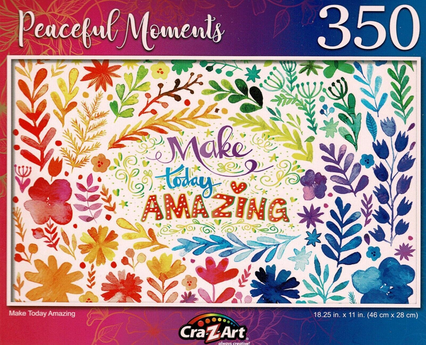 Make Today Amazing - 350 Pieces Jigsaw Puzzle