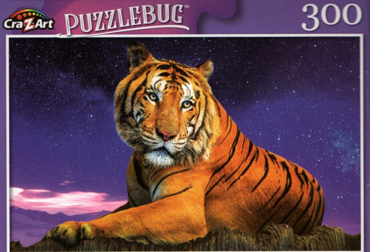 Tiger at Dusk - 300 Pieces Jigsaw Puzzle