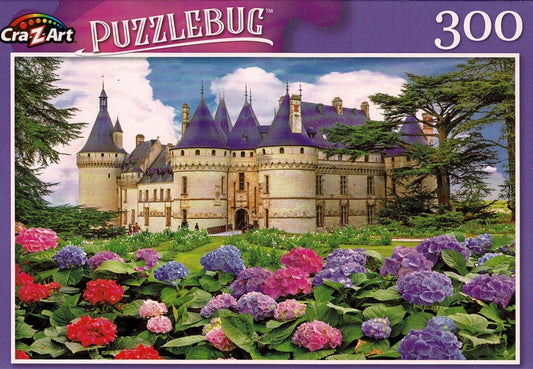 Fairytale Chaumant-Sur-Loire Castle, France - 300 Pieces Jigsaw Puzzle
