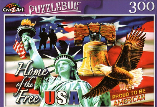 Home of The Free by Greg Giordano - 300 Pieces Jigsaw Puzzle
