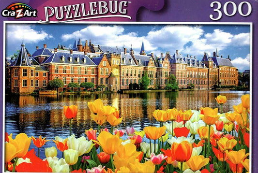 Binnenhof Dutch Parliament, Netherlands - 300 Pieces Jigsaw Puzzle