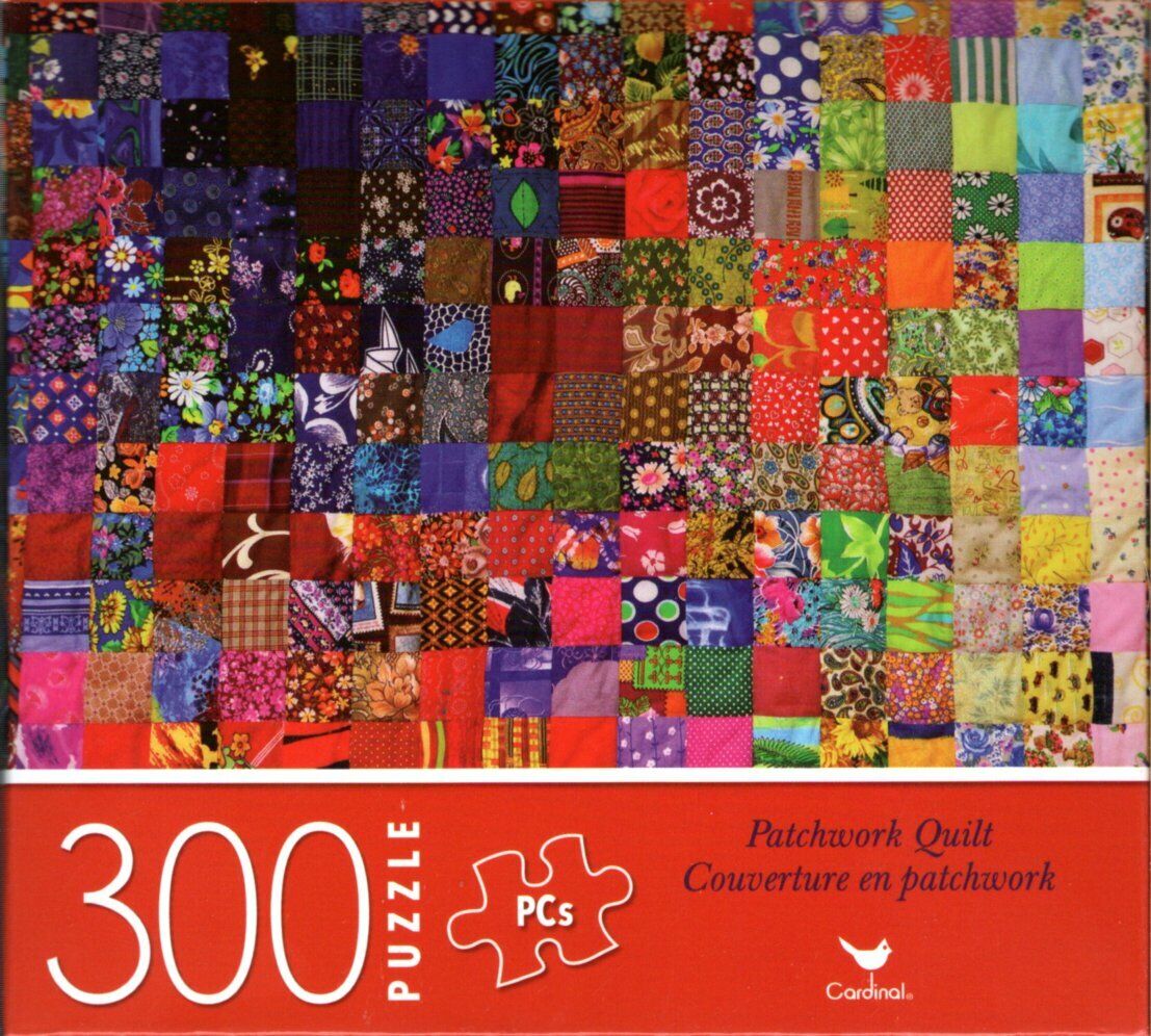 Patchwork Quilt - 300 Piece Jigsaw Puzzle