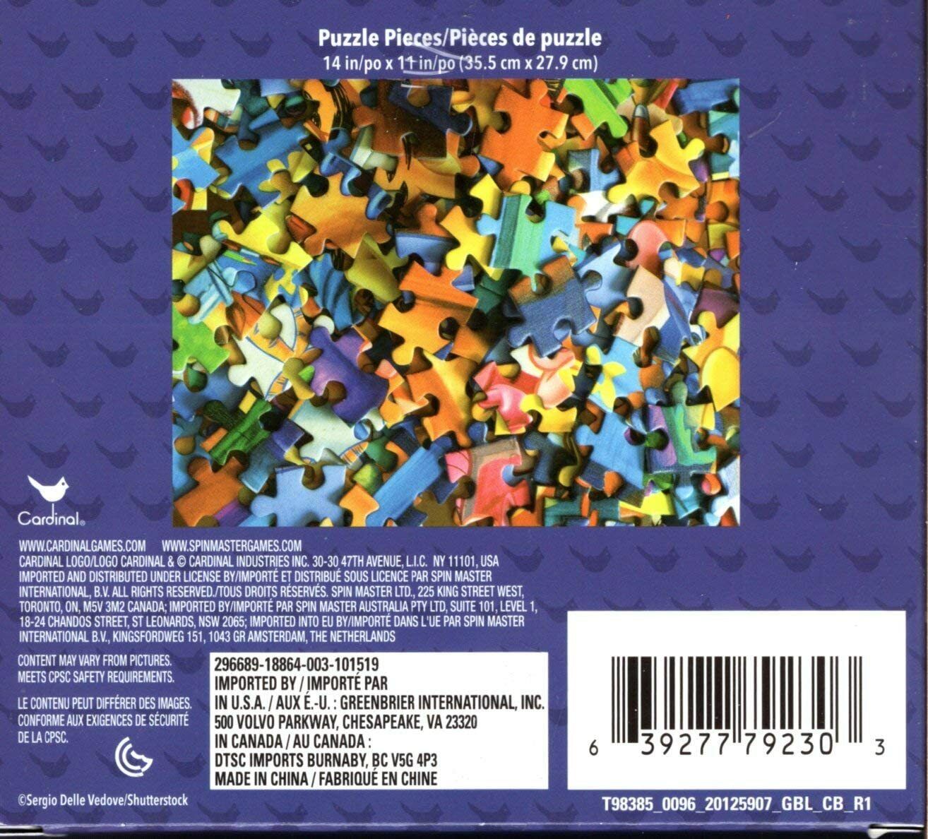 Puzzle Pieces - 300 Piece Jigsaw Puzzle