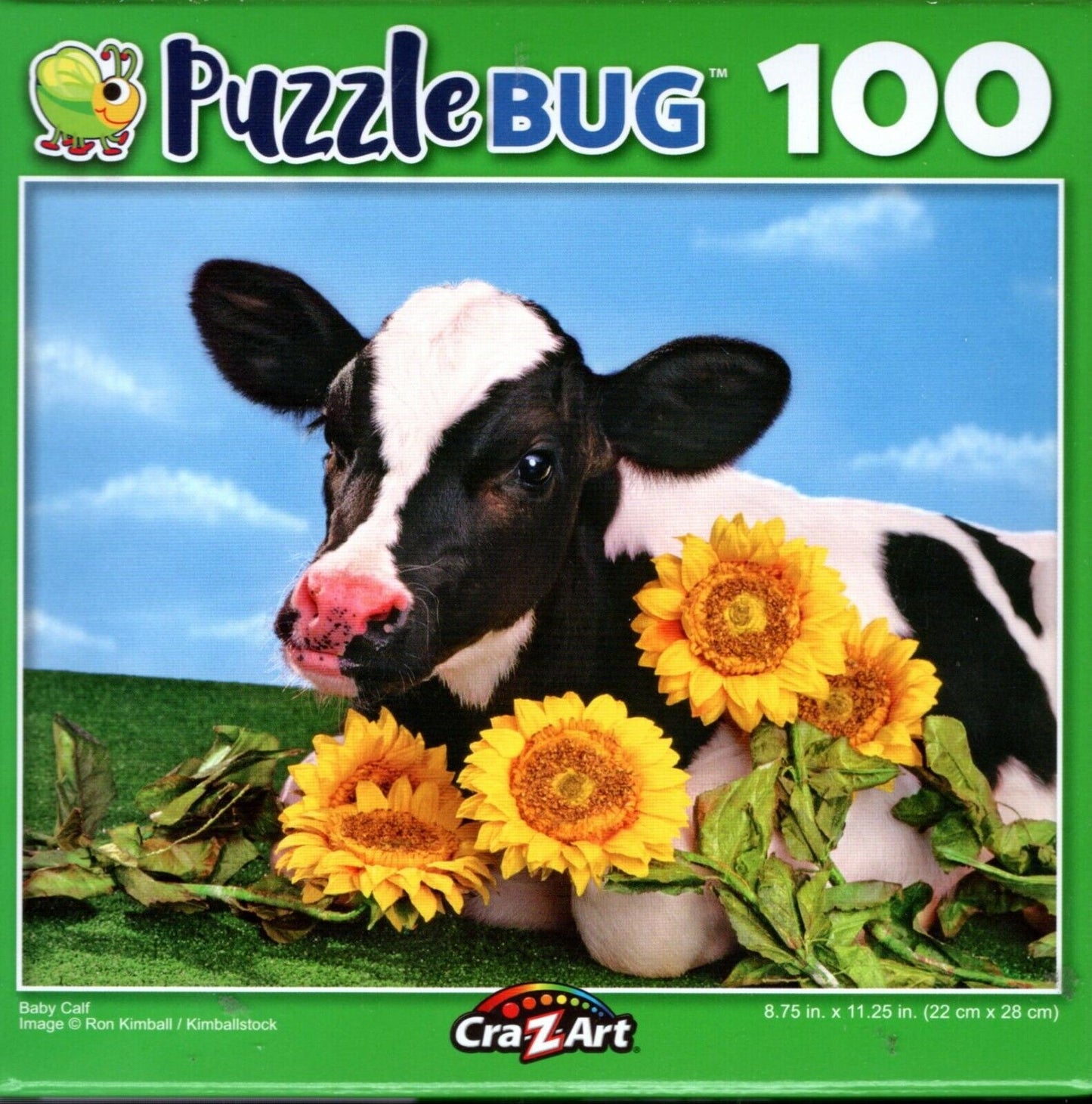 Baby Calf - 100 Piece Jigsaw Puzzle