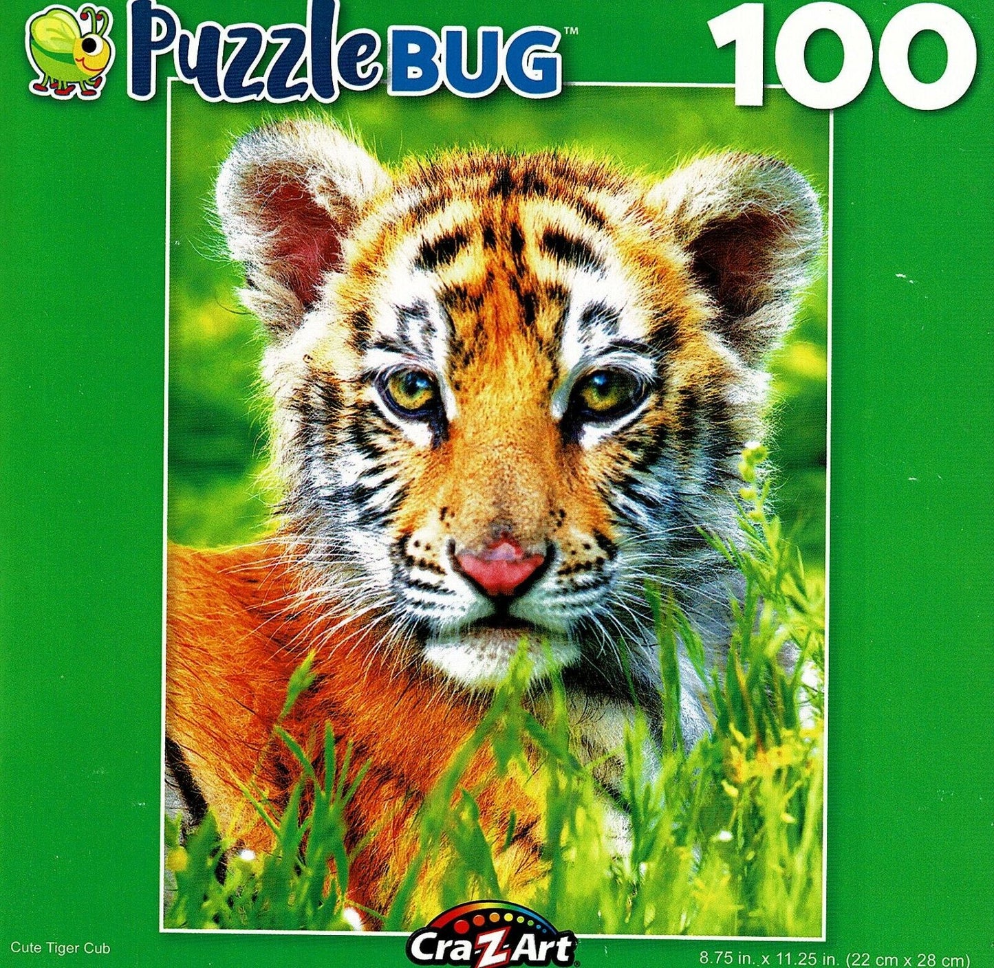 Cute Tiger Cub - 100 Pieces Jigsaw Puzzle
