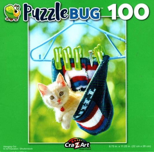 Puzzlebug Hanging Out - 100 Jigsaw Puzzle