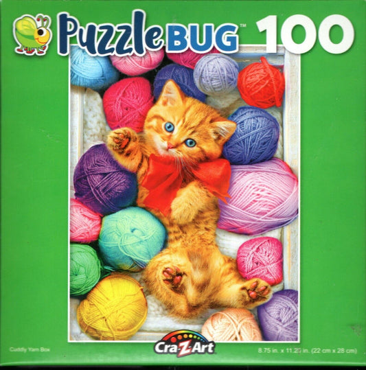 Cuddly Yarn Box - 100 Piece Jigsaw Puzzle